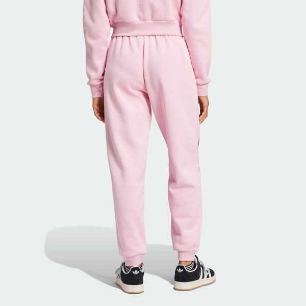 adidas 70s Fleece Joggers Pink adidas UK