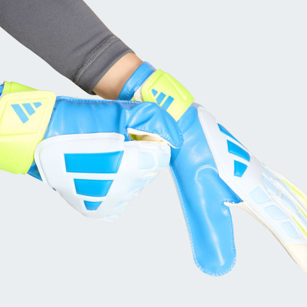 Bleu GANTS TRAINING GARDIEN DE BUT PREDATOR JUNIOR