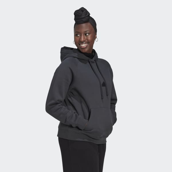 adidas Oversized Hooded Sweatshirt Grey | Lifestyle | adidas