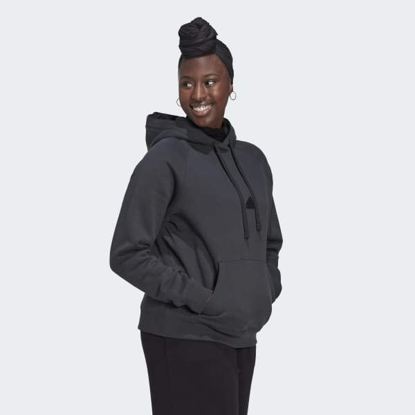 Gris Sudadera con capucha Oversized HQ512