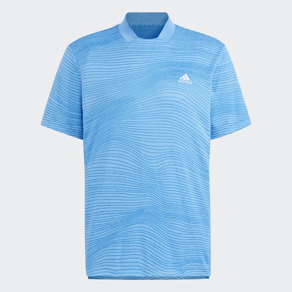 Bleu T-shirt col côtelé Made to be Remade