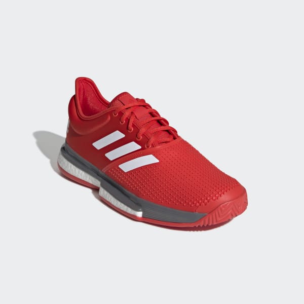 adidas red sole shoe