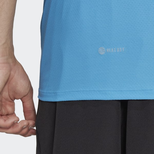 Blue Designed 4 Training HEAT.RDY HIIT Tee TY947