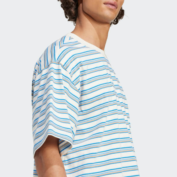 adidas Originals Stripe Tee - Multicolor | Free Shipping