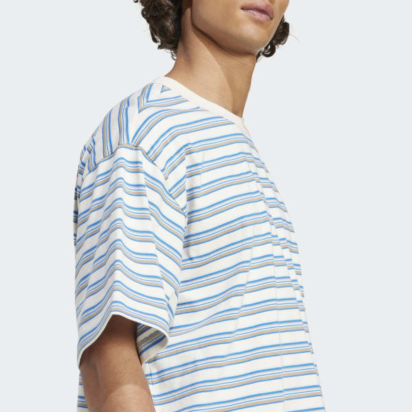 ★adidas★ striped tee sky blue KB8355 adidas Originals Stripe Tee - Multicolor | Free Shipping