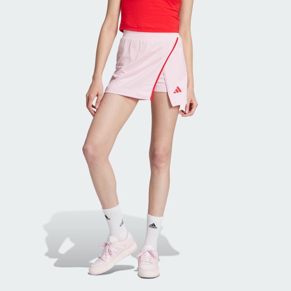 roze Essentials Color-Pop Cotton Skort