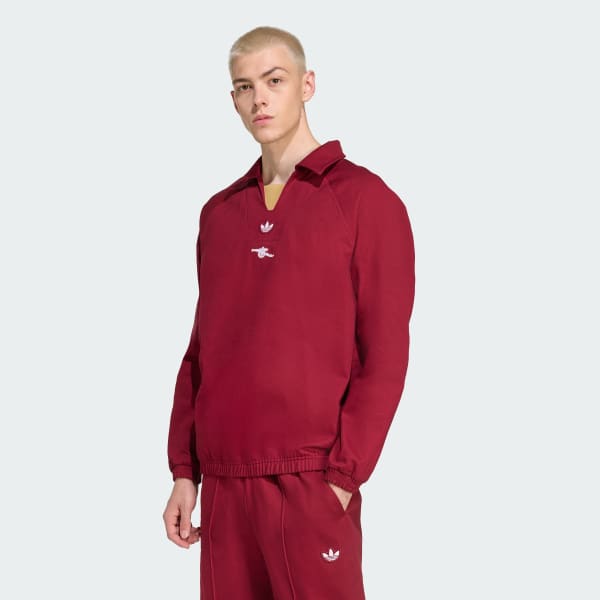 Bordeaux Arsenal Terrace Icons Drill Sweater