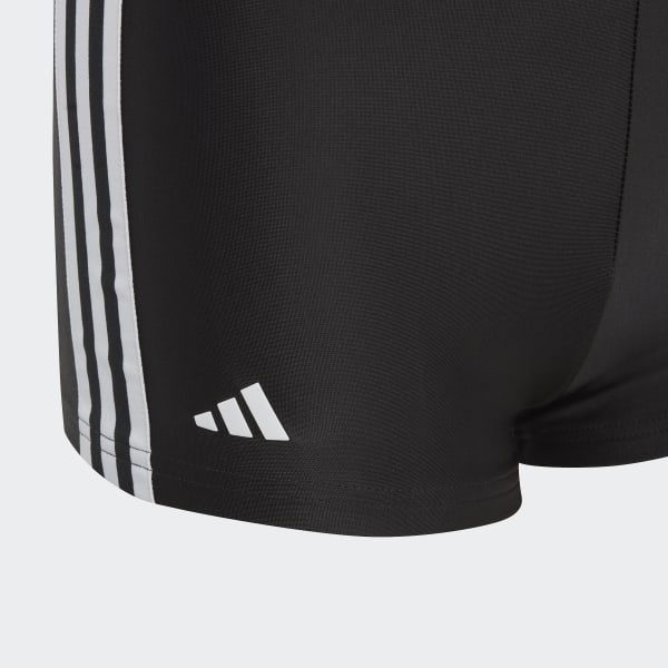 Μαύρο Classic 3-Stripes Swim Boxers