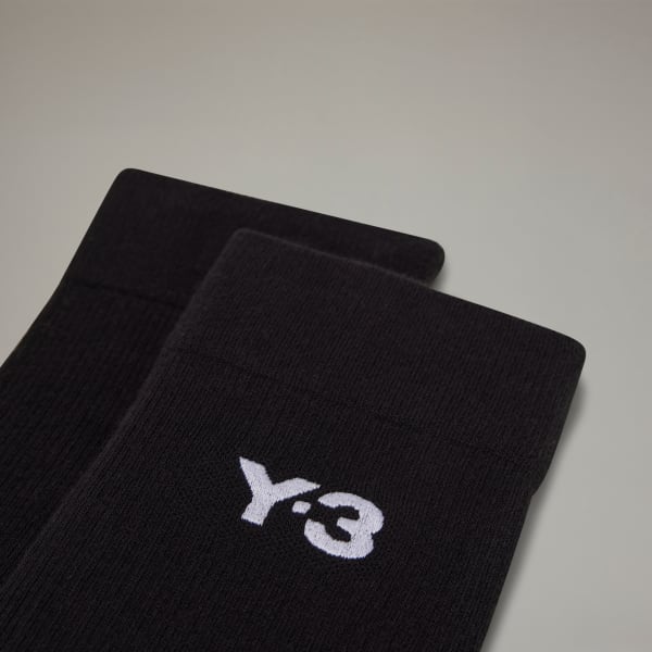 ブラック Y-3 CLASSIC CREW SOCKS