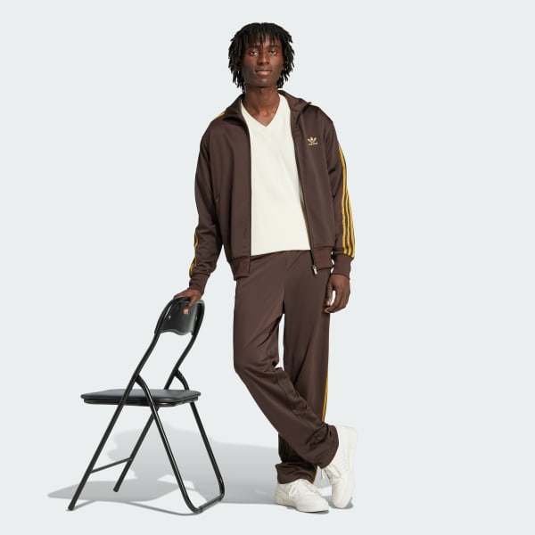 Brown Adicolor Classics Firebird Track Pants