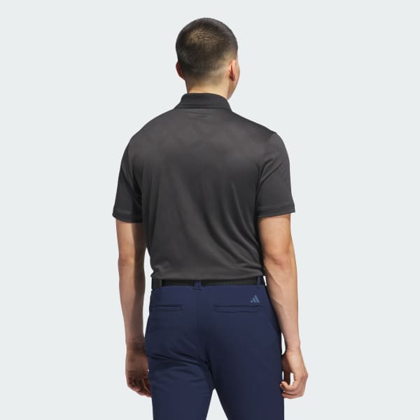 Đen Áo Polo Nylon Ultimate365 Tour