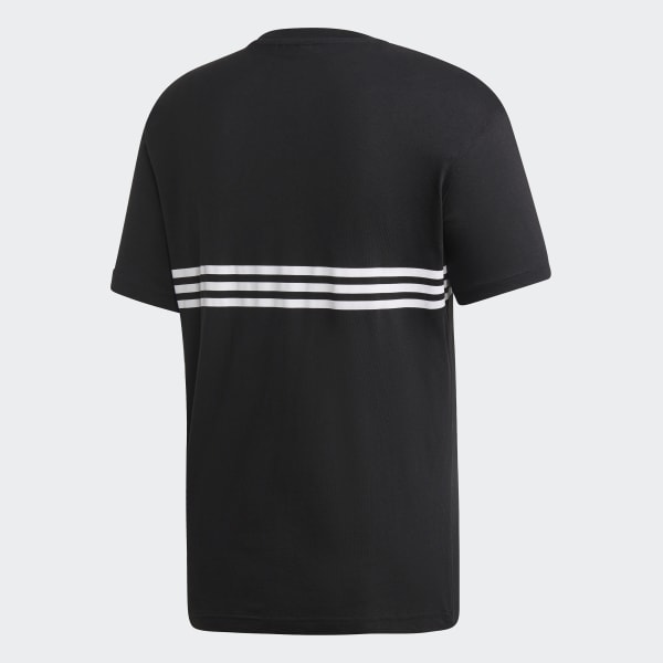 adidas outline tee black