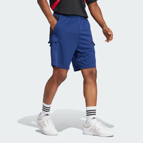 Blue Tiro Cargo Shorts