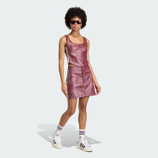 Burgundy PLEATHER KORSETT