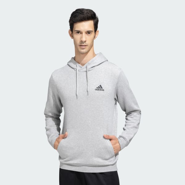 Grey Feel Cozy Hooded Sweatshirt
