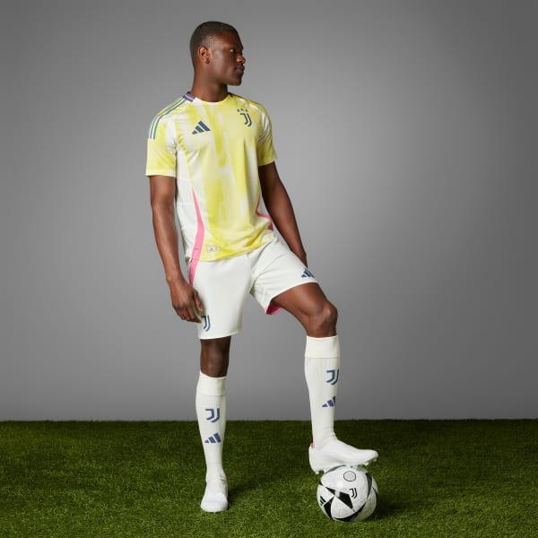 Yellow Juventus 24/25 Away Authentic Jersey