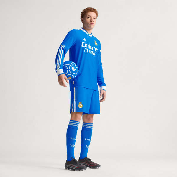 adidas Real Madrid 25/26 Long Sleeve Third Authentic Jersey