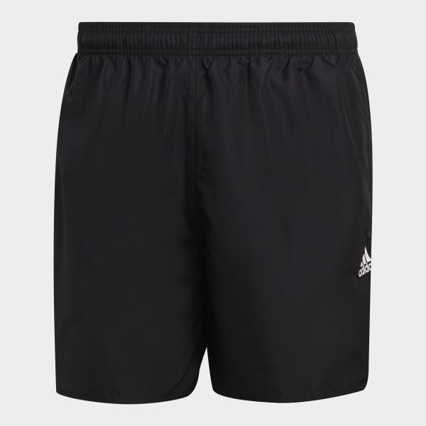 Czerń Solid Swim Shorts