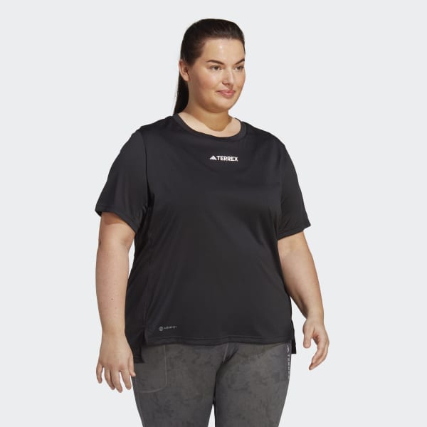 Sort Terrex Multi Plus Size T-shirt