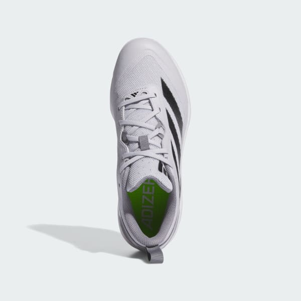 Grey Adizero Instinct Cleats