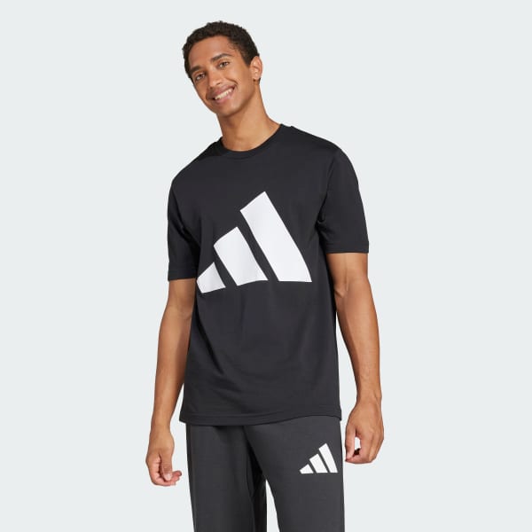 Μαύρο Essentials Big Logo Tee