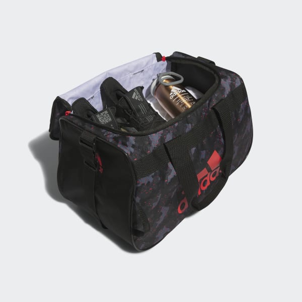 Adidas Diablo Small Sport Duffle Duffel Carry Overnight Travel Bag (Black)  