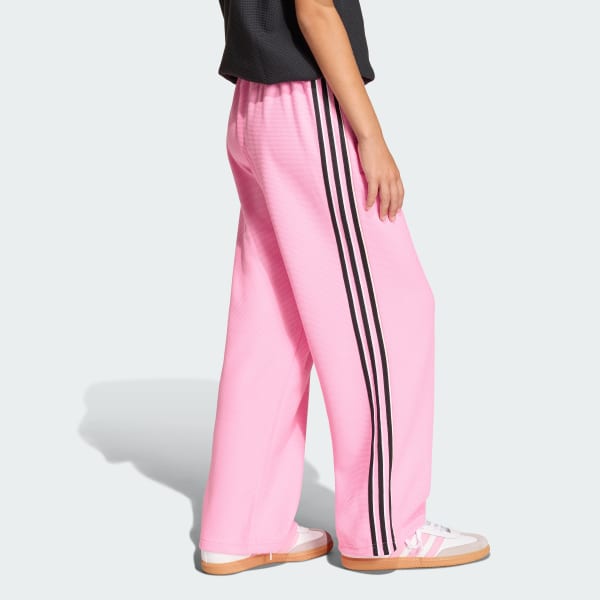 Pink FIREBIRD LOOSE DOUBLE KNIT TRACKPANTS