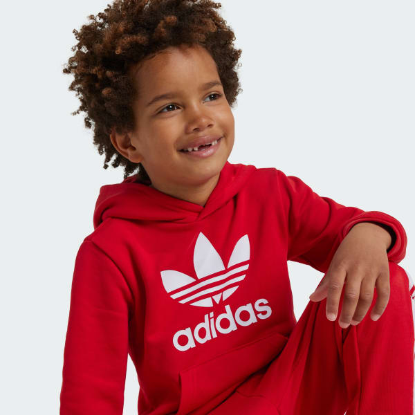 Sudaderas adidas niño rojas best sale