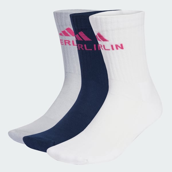 Λευκό BMW Berlin-Marathon 2025 Socks 3 Pair Pack