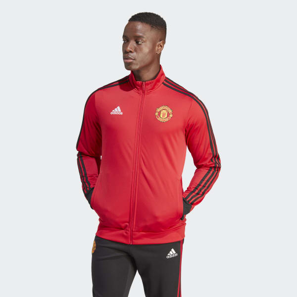 Red Manchester United DNA Track Top