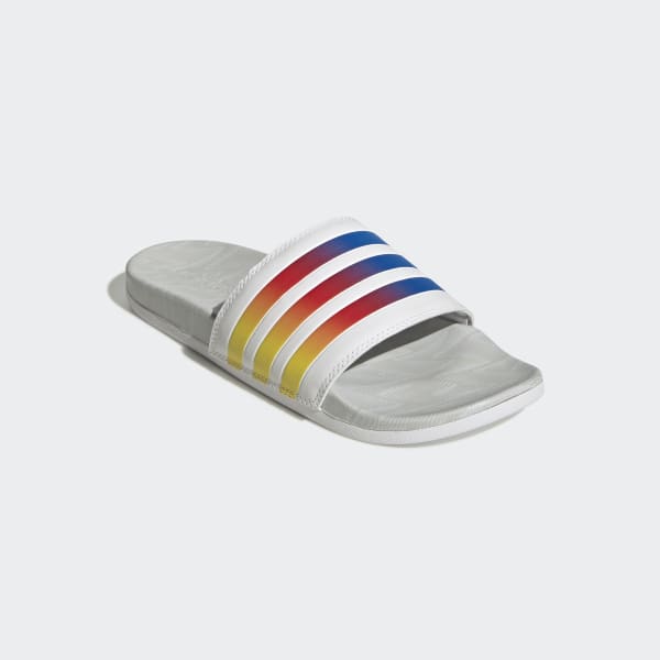 adidas adilette Comfort Badslippers Wit adidas Officiele Shop