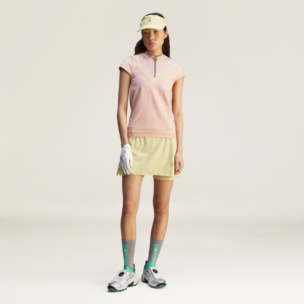 adidas by Stella McCartney TrueNature ゴルフシャツ - ピンク adidas by Stella McCartney TrueNature ゴルフシャツ - ピンク