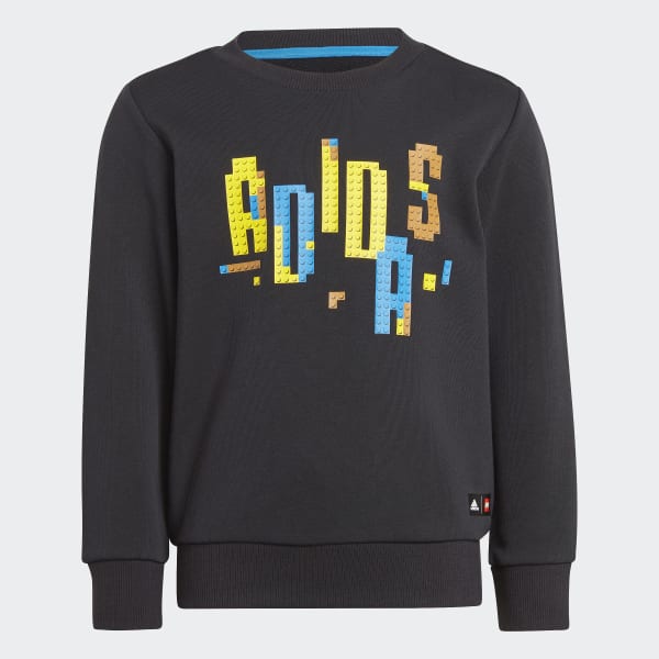 Black adidas x Classic LEGO® Crewneck and Pants Set