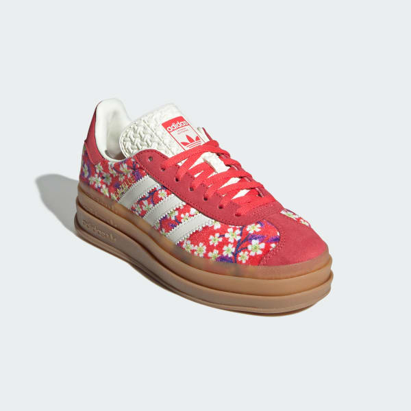 Czerwony Buty Gazelle Bold x Liberty London
