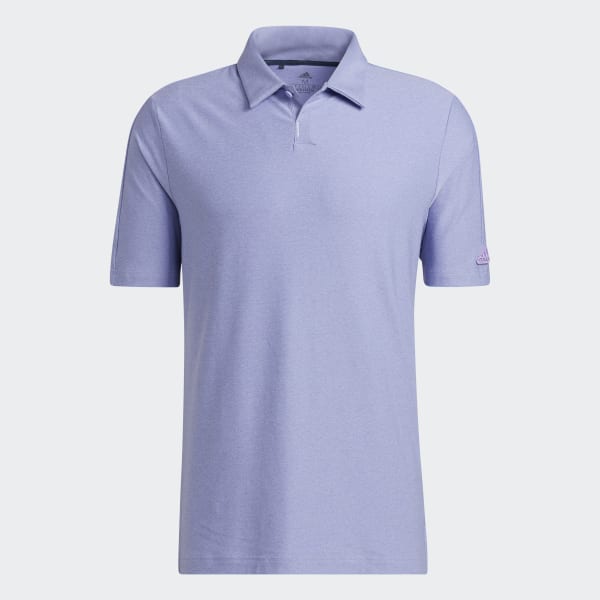 Purple adidas hotsell golf shirt