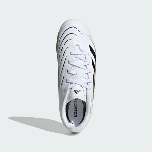 White Predator League Firm/Multi-Ground Cleats Kids