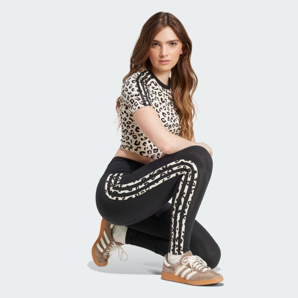 Adidas tights leopard 2025