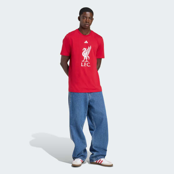 Vermelho Camiseta Estampada DNA Liverpool FC