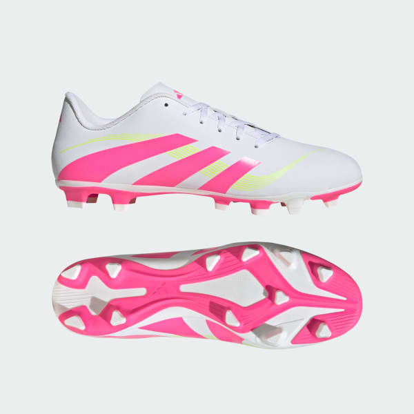 Branco Chuteira Predator 25 Essentials Firm/Multi-Ground