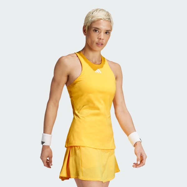 Orange Tennis Y-Tank Top