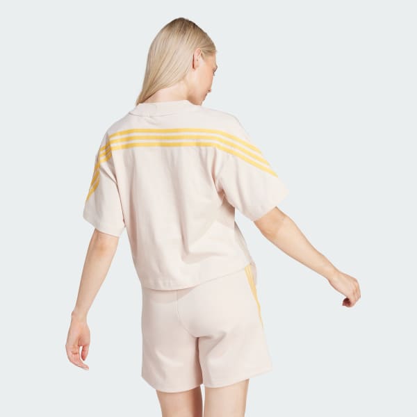 Pink Future Icons 3-Stripes Tee