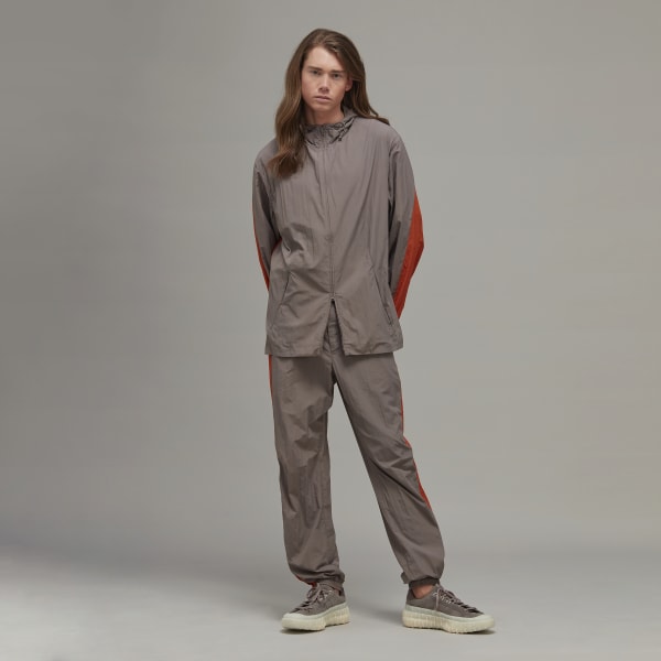 Brown Y-3 Classic Light Shell Running Pants