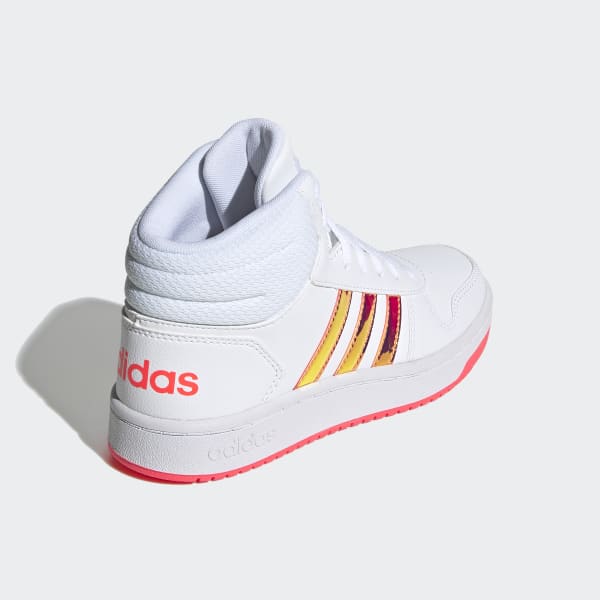adidas hoops 2.0 mid white