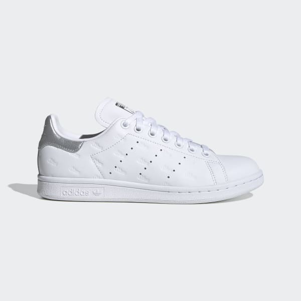 adidas stan smith silver metallic