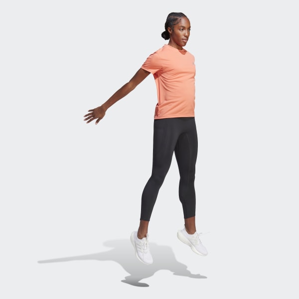 Naranja Camiseta Run It