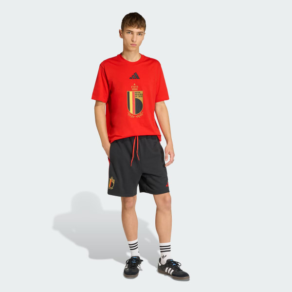 adidas Belgium DNA Graphic T-Shirt - Red | Free Shipping with