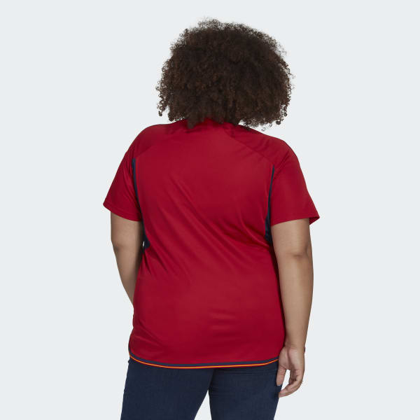 Rood Spanje 22 Thuisshirt (Grote Maat) MKZ99