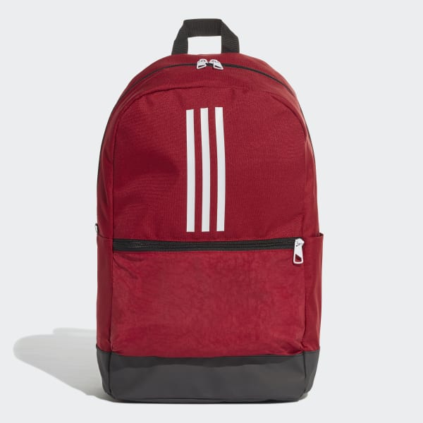 adidas กระเป๋าสะพายหลัง Classic 3-Stripes - สีแดงเบอร์กันดี | adidas ...