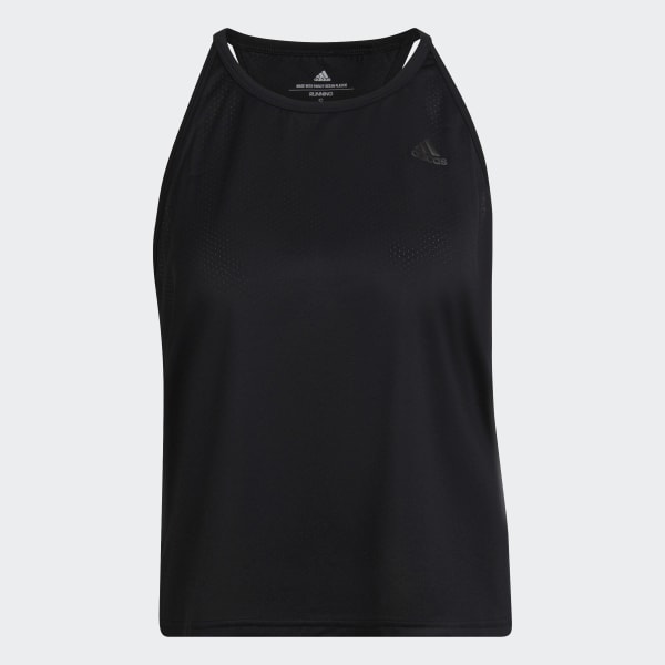 Preto Camisola de Alças Run Fast Parley VZ727