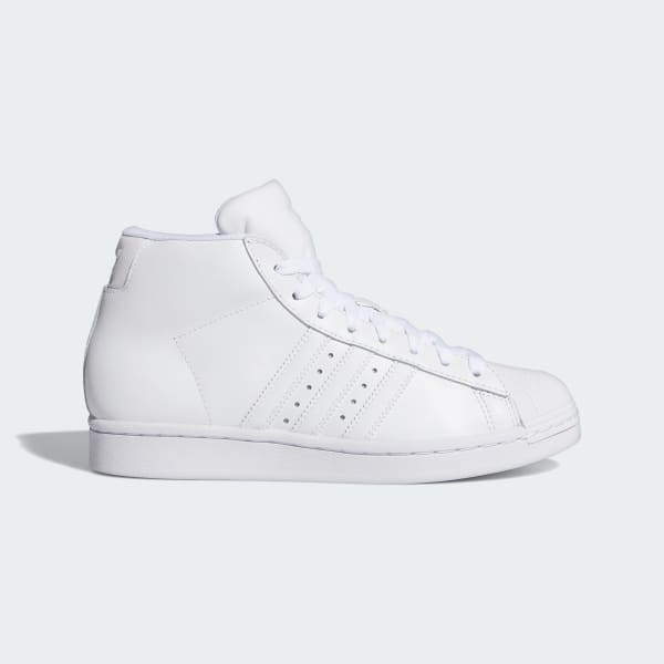 Adidas pro model all white 2025